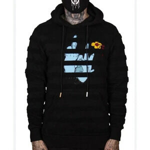 The Hideout Clothing Undercover Towel Hoodie Pull Over Unisex Size S Small